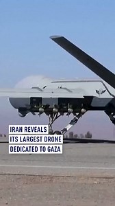 Iran has unveiled its largest-ever drone – named ‘Gaza’ in honor of the 47,000 Palestinians that have lost their lives during 15 months of war. | CGTN America