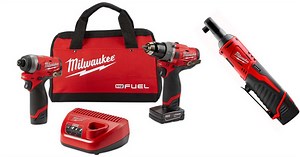 Milwaukee's M12 FUEL 12-volt Combo Kit gets you three tools for $199 ($50 off)
