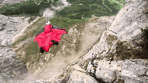 Wingsuit Dive to a Fisherman’s Pond