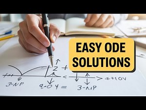 Solving Ordinary Differential Equations | Comprehensive Guide to ODEs with Examples