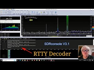 RTTY Decoder in SDRconsole ► DDH47 147.3 kHz dekodieren mit Nooelec V5 & Youloop