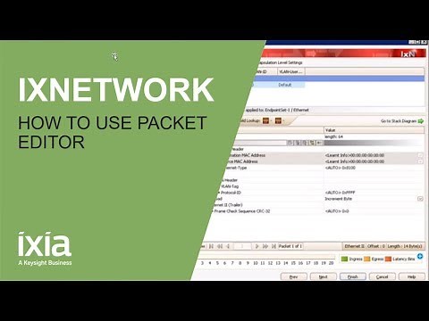 How to use the packet editor to construct packets with detail protocols template