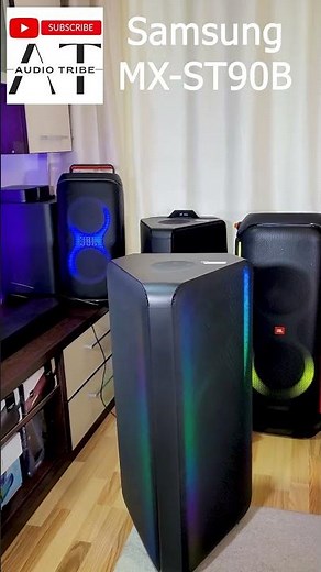 Samsung MX-ST90B Takes Volume to the MAX BASS