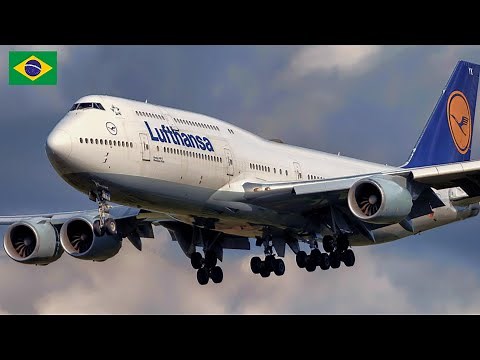 São Paulo GRU Plane Spotting 🇧🇷 Rush hour ! Close up Landing / Take off (Guarulhos Airport)