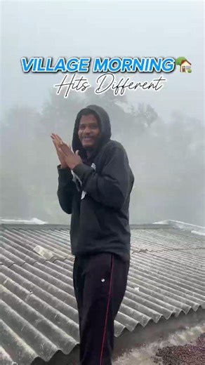 Village morning hits different!❄️☃️ #SimpleLifestyle#DailyVlog#TribalStories#OrganicLife