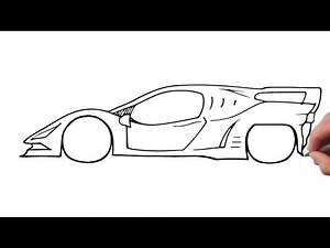 How to Draw a FUTURIST CAR