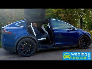 Tesla Model X Driving Review.