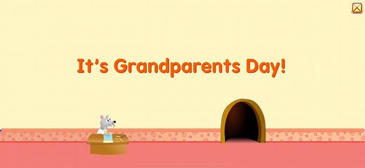 Starfall Zac the Rat Love Letter: Grandparents are Cool