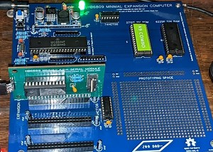 HB6809 - 6809 Based Minimal Expansion Computer - Share Project - PCBWay
