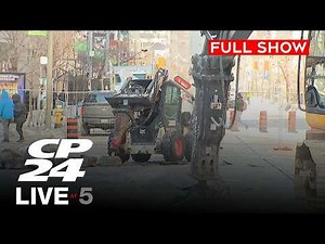 Downtown intersection impacted during construction project | CP24 Live at Five for March.2, 2026