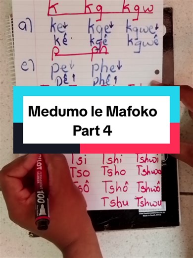 Learn Setswana: Medumo le Mafoko - Part 4