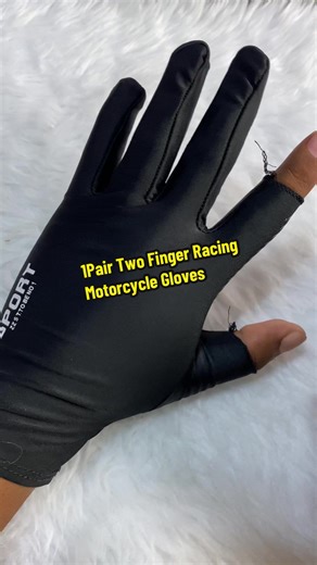 1Pair Two Finger Racing Motorcycle Bike Gloves #1pairtwofingerracingmotorcyclegloves #gloves #glovesforrides