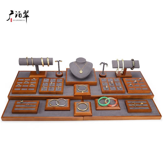 Custom Jewelry Display Props Counter Jewelry Display Stand Necklace Bracelet Hand Chain Earrings Earring Display Shelf Tray