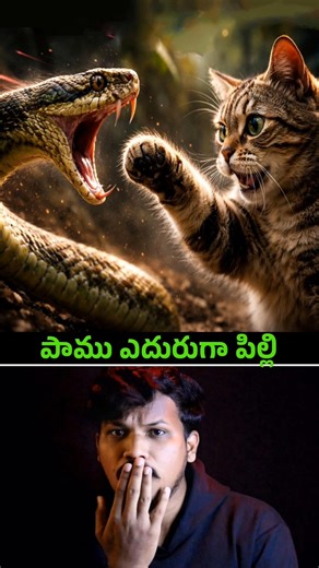 🚨 Shocking facts about snake and Cat #shorts