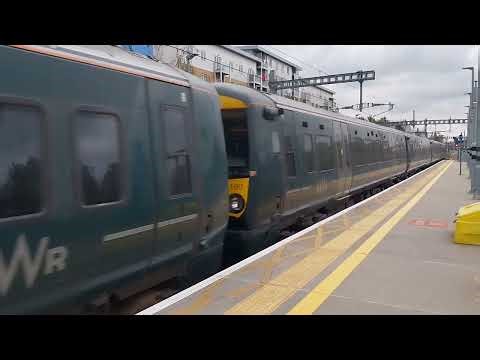 GWR Class 387 145 Electrostar & 387 160 Arriving into Slough The 26th of September 2025