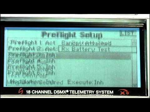 Spektrum DX18 Radio - Manual Tips Pt 1: System Setup Menu.mov