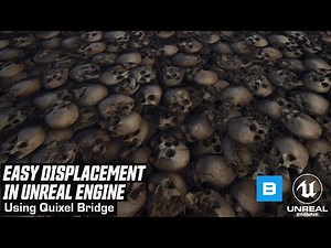 Easily Set Up Displacement Maps in Unreal Engine using Quixel Bridge