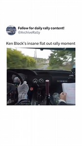 1.4M views · 19K reactions | Ken Block going full throttle: rallying...