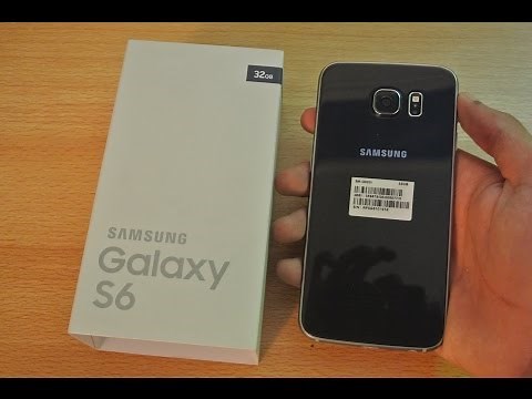 Samsung Galaxy S6 (BLACK) - Unboxing, First Look & Setup HD