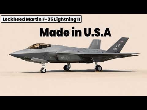 The Invisible Jet That Shocked Iran | F-35 Stealth Fighter Jet