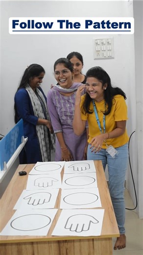 CODE BeGUN on Instagram: "Follow the pattern Chuddanike easy ne but try chesthe difficult😅 A lot of fun and Refreshment 📍Madhapur 📞6301099587 Plot No.4, Flat N0.102, SM Reddy Complex, House No.1-98/8/9/A, Madhapur, Hyderabad, Telangana 500081 . . . #codebegun #java #programming#softwareengineer #followthepattern#funactivity #stressrelief #refreshment"