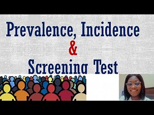 Prevalence Vs Incidence in Public Health Explained | Screening Test | Mortality Rate Calculation