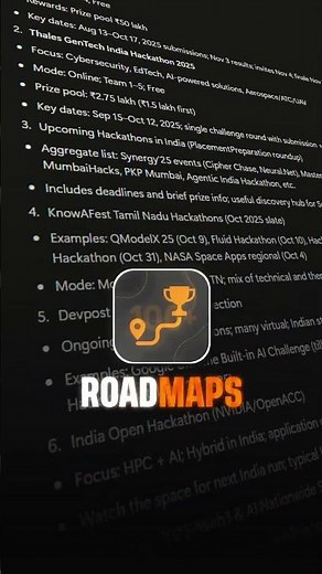 100+ Upcoming Hackathons in India | Tracker + Roadmaps + Deadlines 🔥
