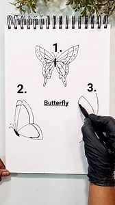 7.3K views · 70 reactions | BUTTERFLY Drawing Tricks ✨️ 曆 For Beginners. #art #drawing #trending #viral #myartacademy #3d #facebookreelsviral #trend #post #myartchallenge Facebook Facebook for Creators | My Art Academy | Facebook