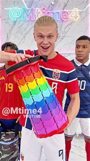 Mbappé’s Inflatable Chair Became the Real Winner 🤣🥇 #parody #football #haaland #worldcup