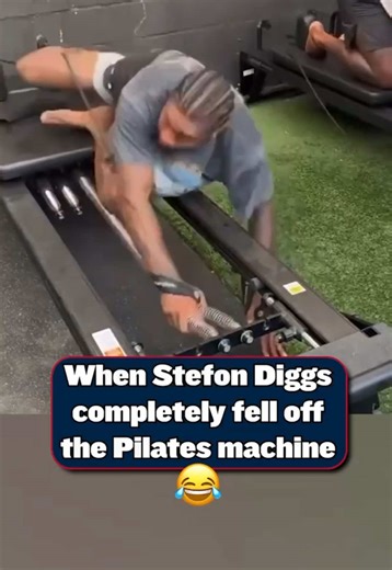 Stefon Diggs' Hilarious Workout Fail
