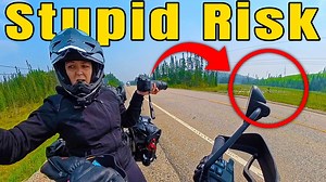 109K views · 2K reactions | Unexpected danger during solo motorcycle trip around the Great Lakes | Her Two Wheels | Facebook