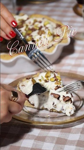 Cannoli Pie for Thanksgiving!