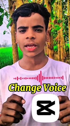 Capcut me voice change kaise karen | #capcut #voicechanger