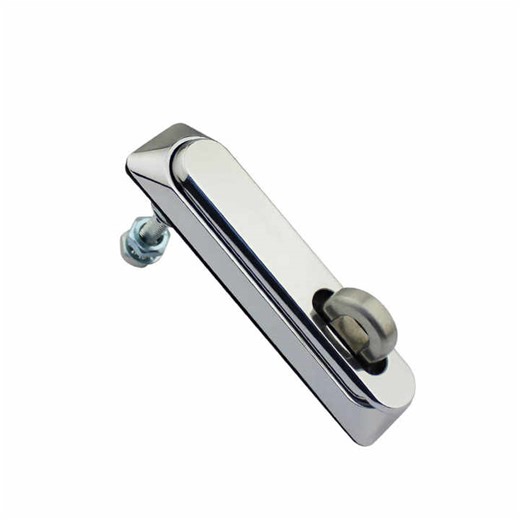Bright Chrome Plated Zinc Alloy Panel Lock for Chassis or Network Cabinet for Security Cylinders