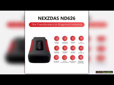 Humzor ND626 Professional OBD2 Automotive Code Reader Car Diagnosis OBD2 Scanner Heavy Duty Truck