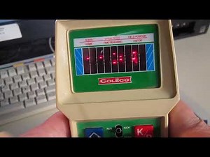 Coleco Electronic Quarterback - Handheld Electronic Game (1978)