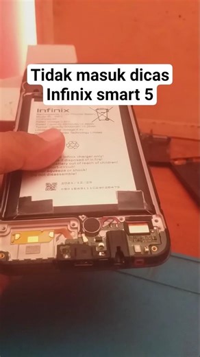 Ganti konektor cas infinix smart 5