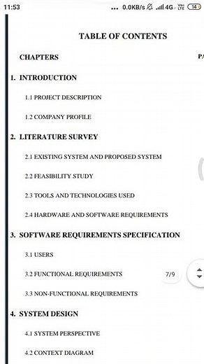 VTU MCA 17MCA62 PROJECT REPORT FORMAT