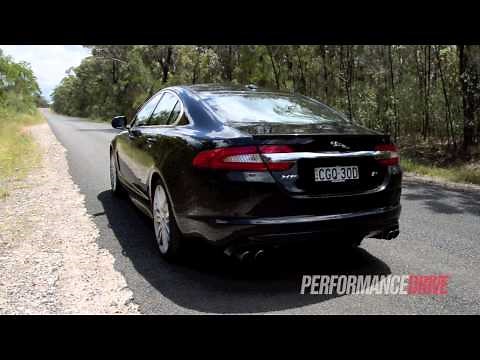 2012 Jaguar XFR engine sound and 0-100km/h acceleration