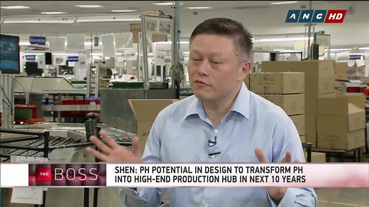 10K views · 39 reactions | #ANCRecap: New Kinpo Group CEO Simon Shen sees the potential of PH in design to transform the country into a high-end production hub in the next 10 years. #TheBossANC | ANC 24/7 | Facebook