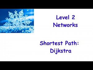 6 Shortest Path Dijkstra