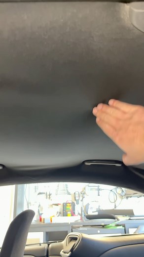 Taking Down the Worn-Out Headliner Before the Alcantara Upgrade #mechanic #repair #mercedesbenz #AMG #clk63 #blackseries #v8 #car #interior | Marius RBE