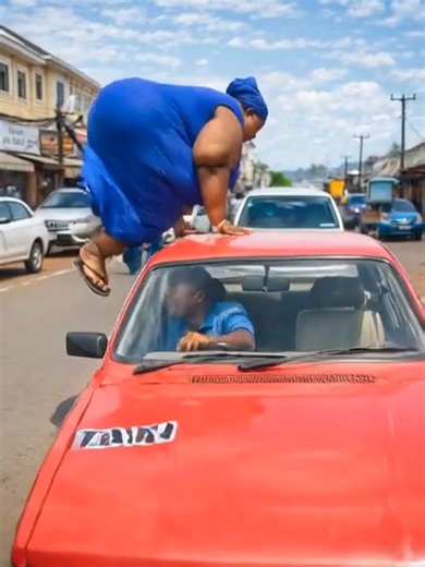 Entering the Car: A Comedic Journey