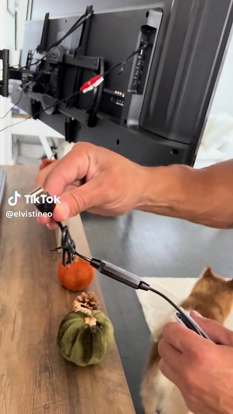 How to install LED lights on your smart tv #fyp #smarttv #ledtv | led lights behind tv