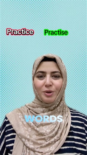Practice or Practise Which one is correct 🤔🤔 #vocabulary #englishgrammar #pronunciationtips #english #englishspeaking #EnglishForEveryone #englishforbeginners #englishlearning #englishvocab | Sadia English