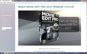 MAGIX Movie Edit Pro 2014 Download Free no Survey