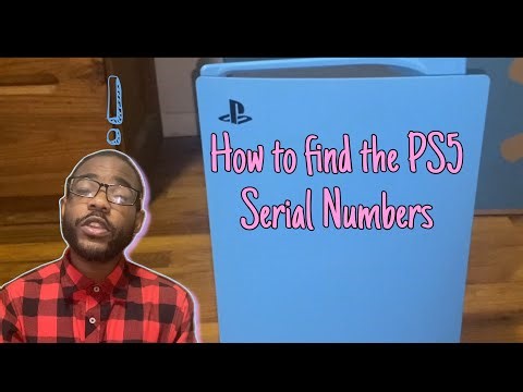 How to find PS5 Serial Numbers