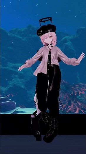 即興でシャッフルダンス！Vexento - Masked Raver #vrchat #dance #shuffledance #shorts #rurune