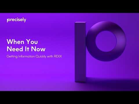 When You Need It Now - Getting Information Quickly with REXX