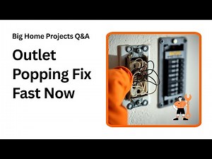 Why Your Outlet Pops and How to Fix It Fast